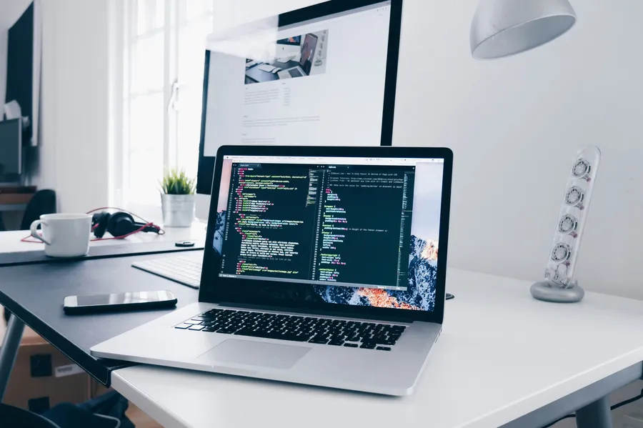 macbook-with-code